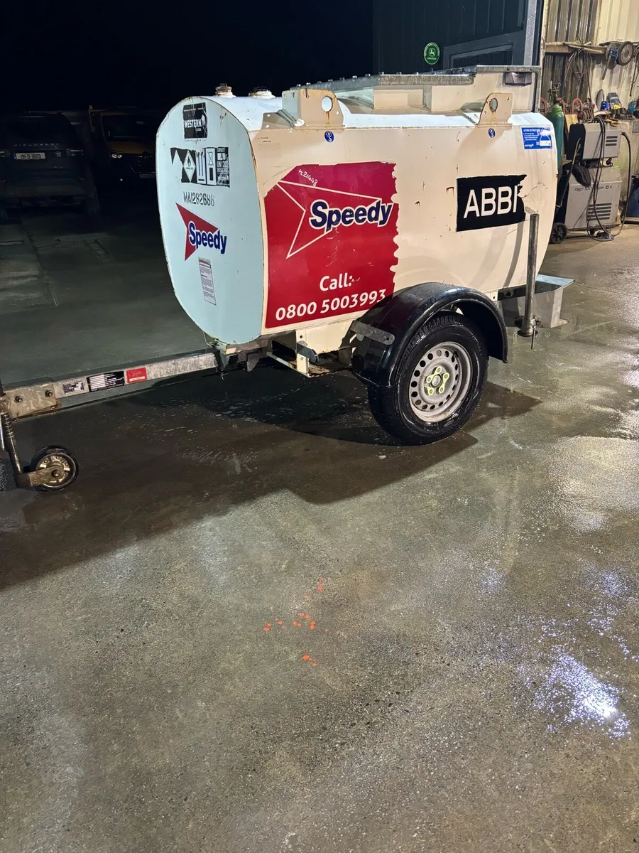 Western 1000 litre bowser - Image 1