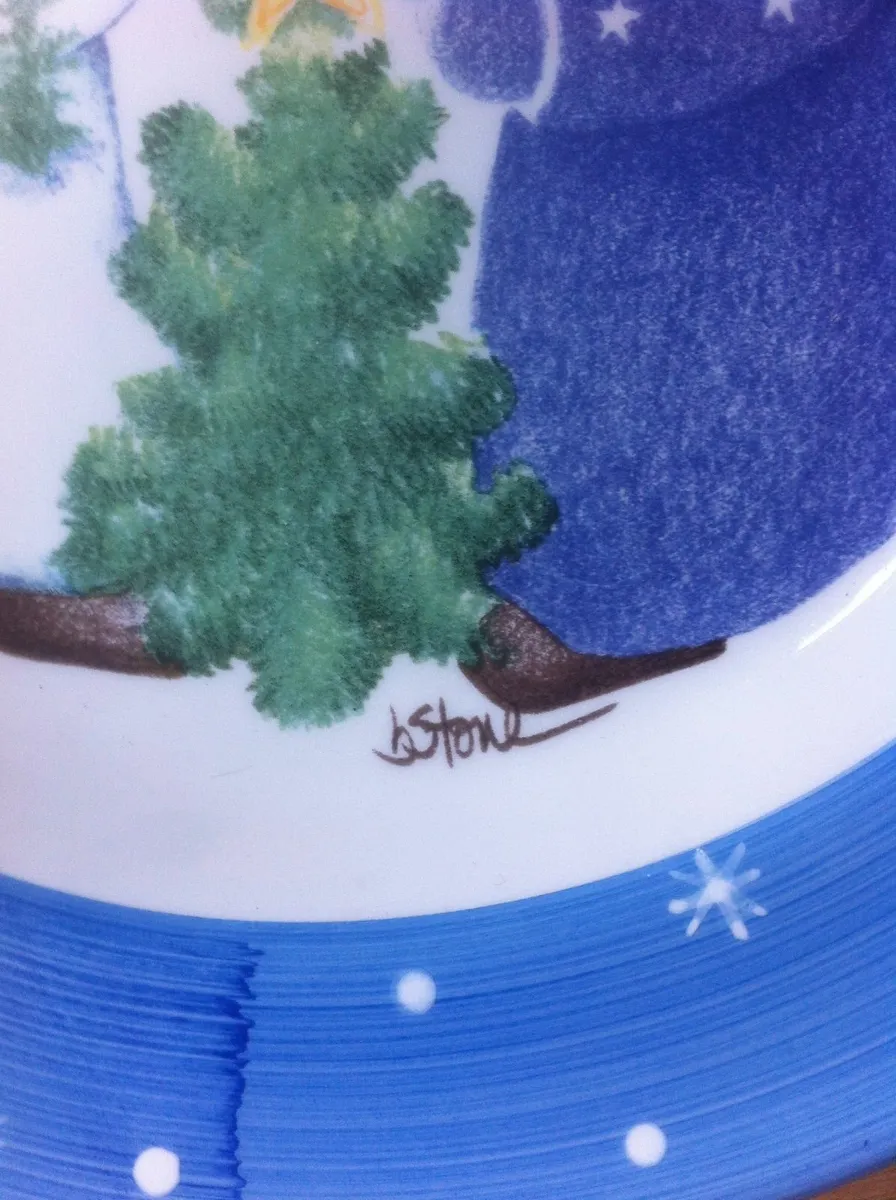 Decorative Christmas Charger - Image 2