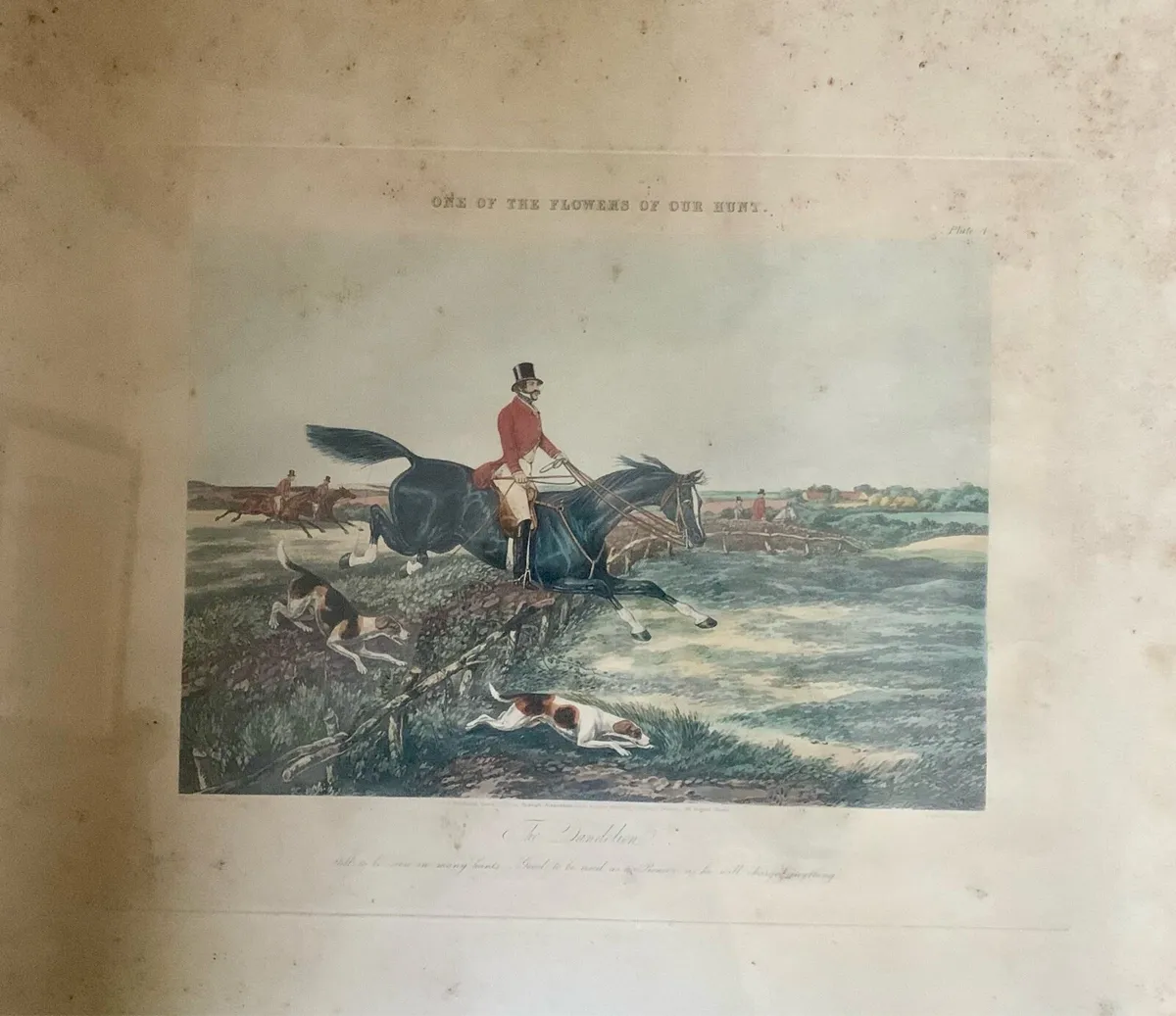 “One of the Flowers of Our Hunt” framed prints - Image 1