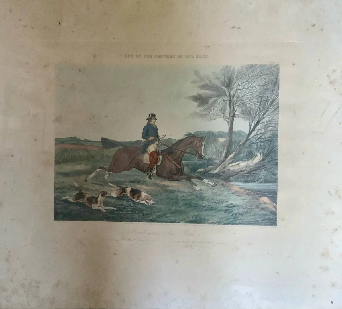 “One of the Flowers of Our Hunt” framed prints - Image 4