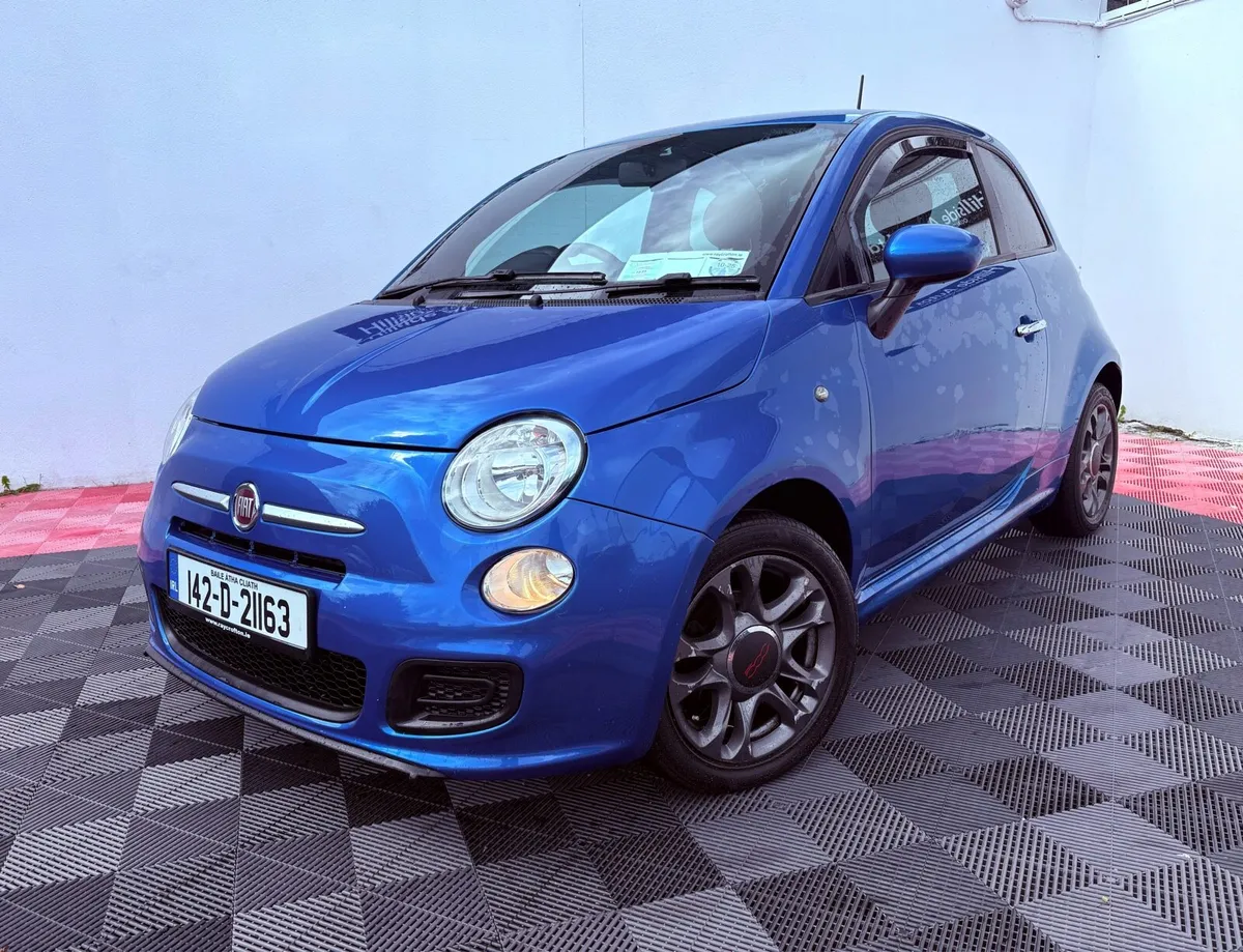 142 Fiat 500 1.2S Nct/low kms - Image 1