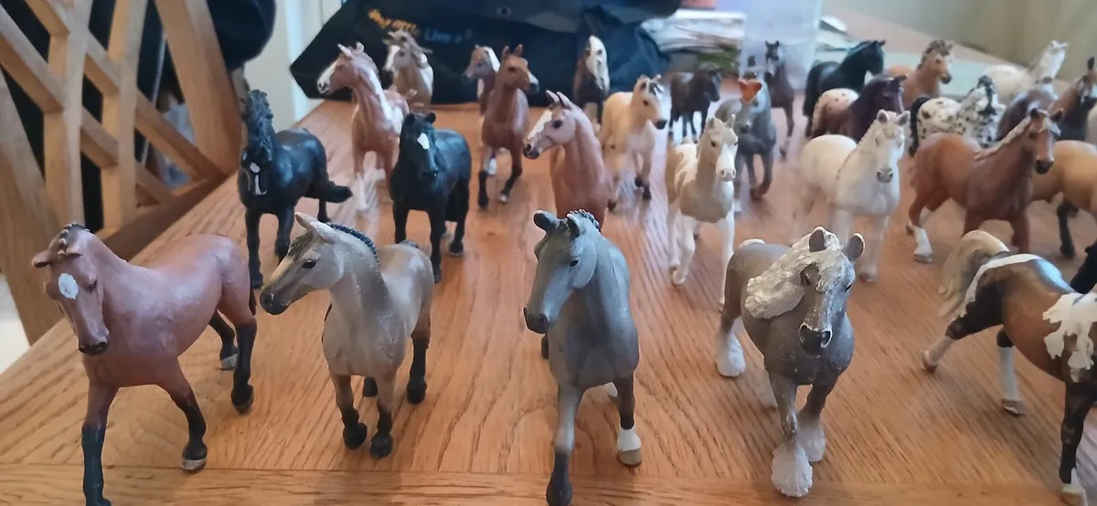 Schleich horses,stallions & foals - Image 1