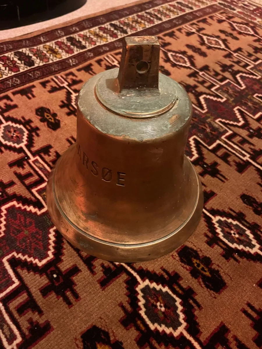 Vintage Genuine Bronze Ships Bell - Image 4