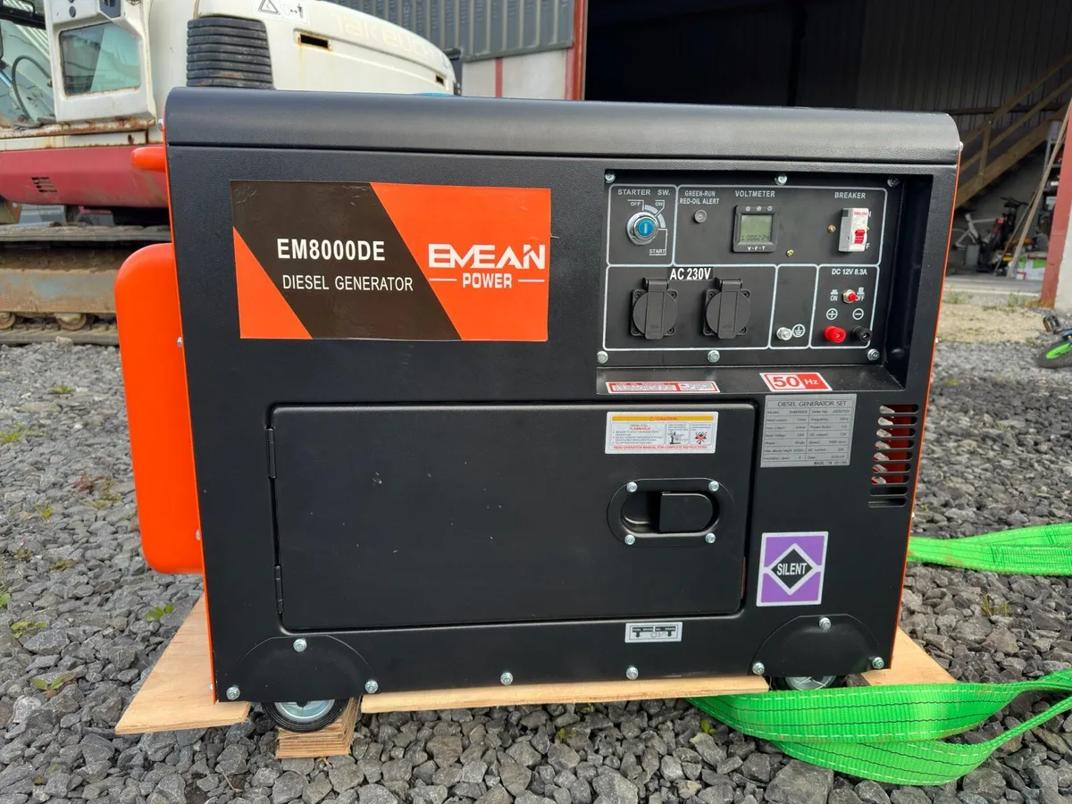 8KVA Diesel Generator - Image 1