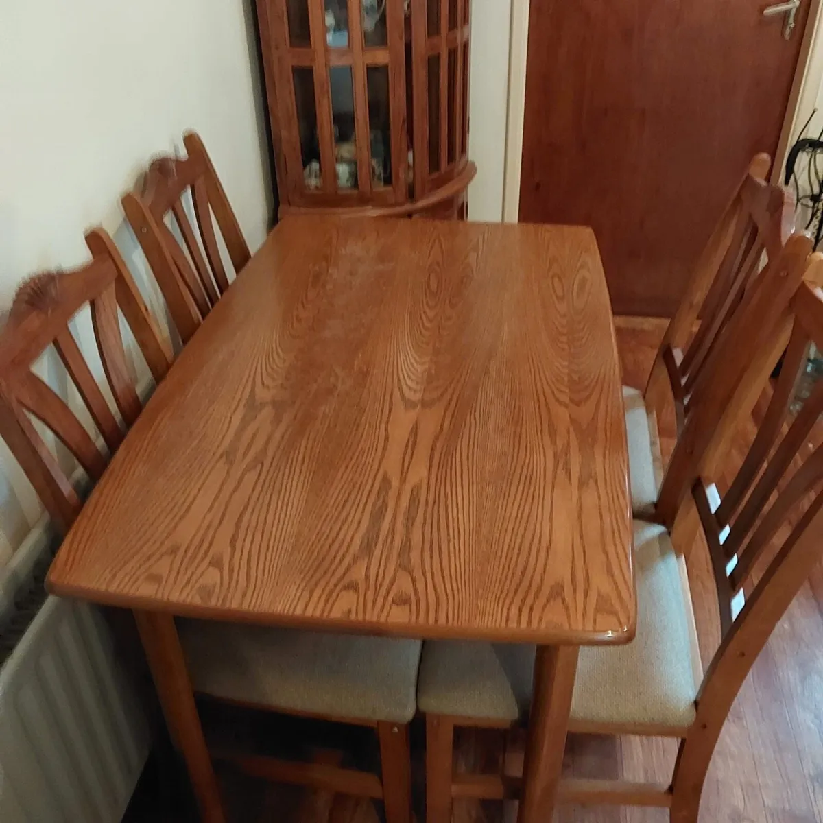 Table and 4 chairs