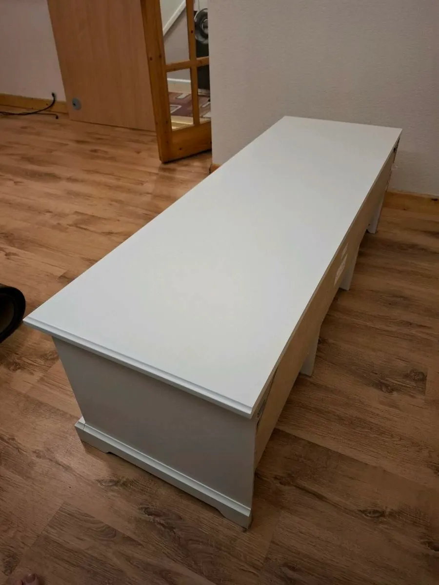 White TV Unit - Image 3