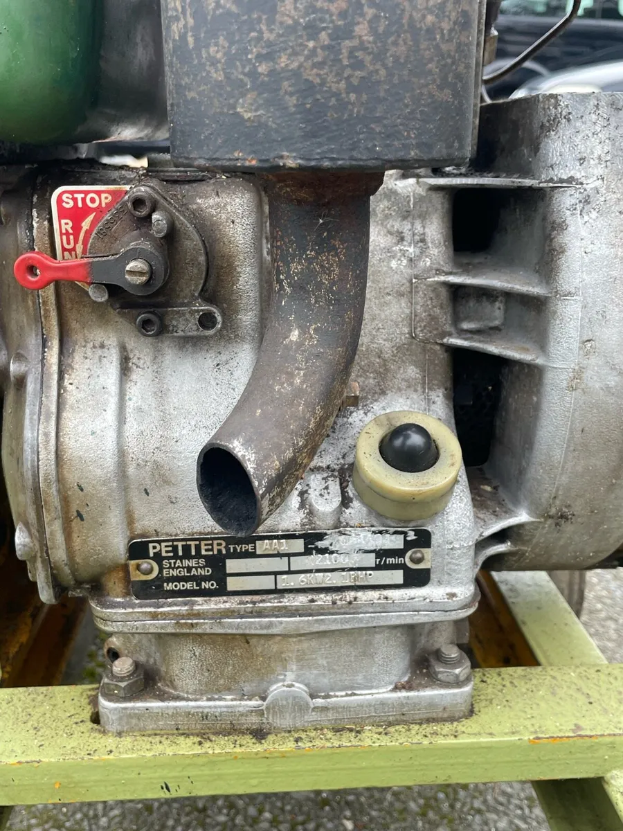 1.5 kva lister generator 370 or nearest offer - Image 3