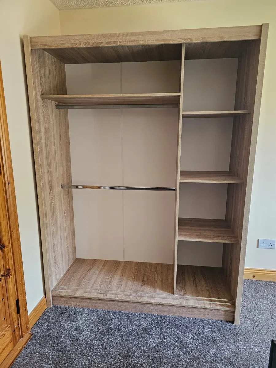 Wardrobe Maya 150cm 1 Sonoma *FREE DELIVERY - Image 2