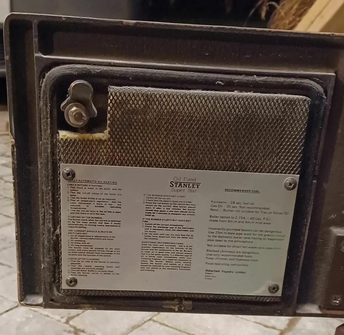 Stanley Super Star Oil Range - Image 3