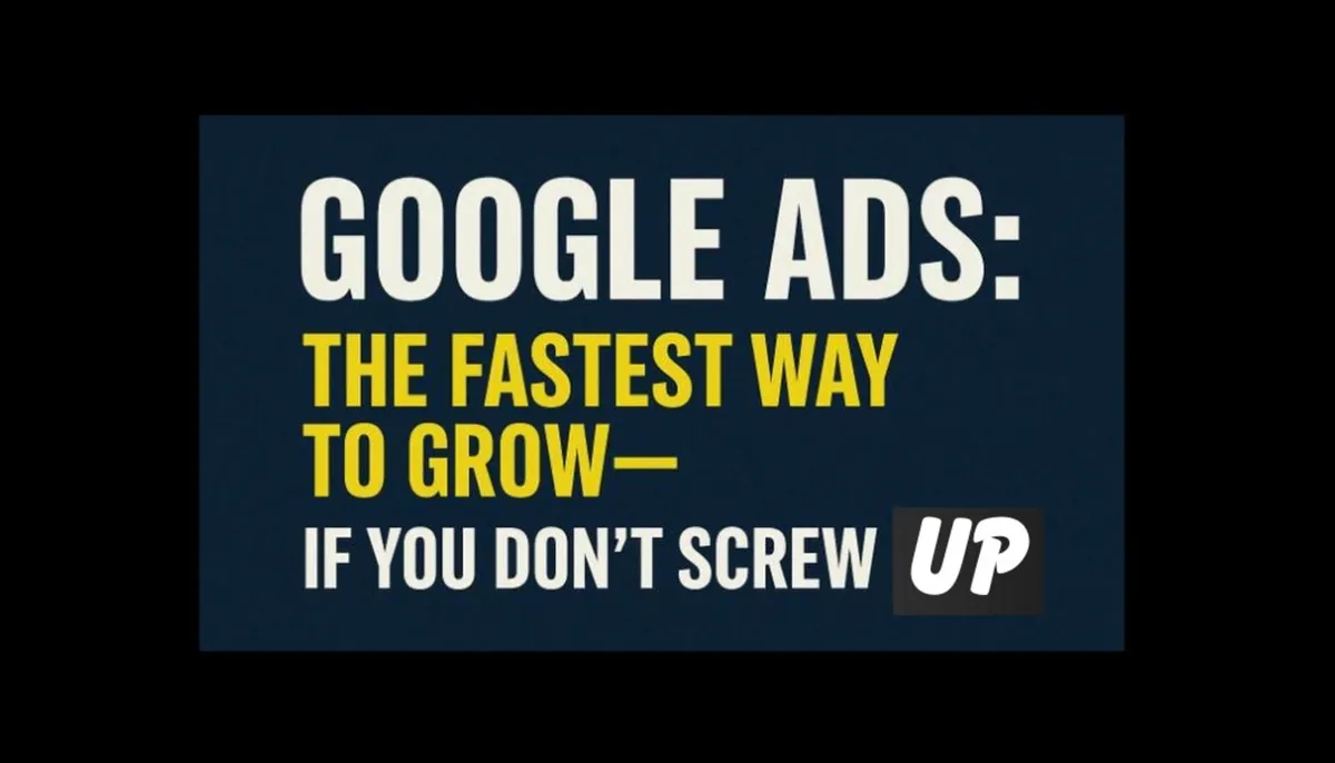 Get More Leads Today - Google Ads Managed For You