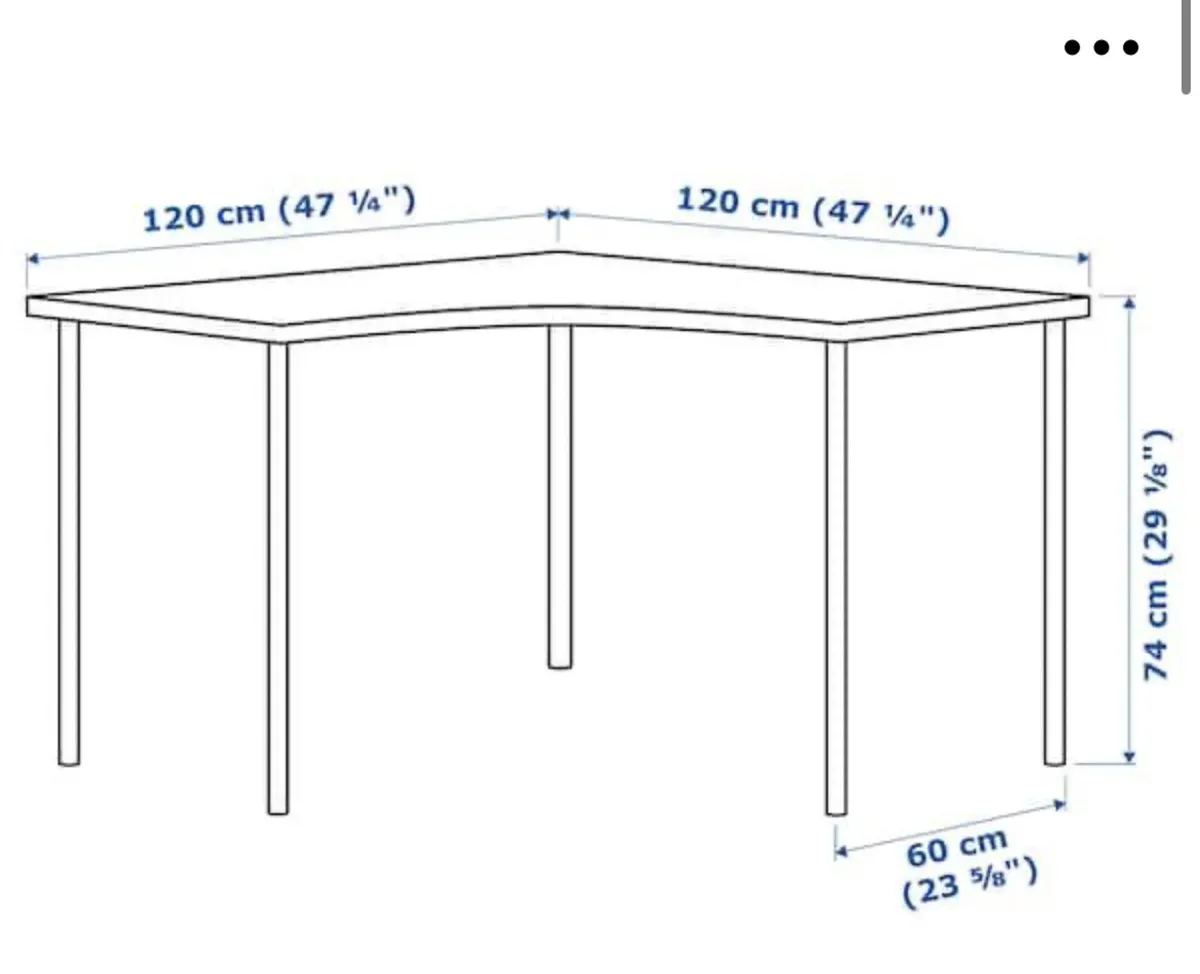 IKEA corner desk - Image 3