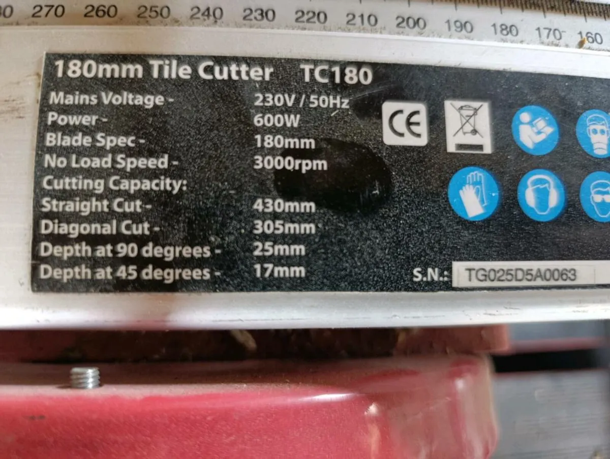 Tile bench cutter - Image 2