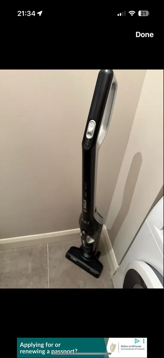 BOSCH Serie 4 Flexxo ProHome BBH3280GB - Image 1