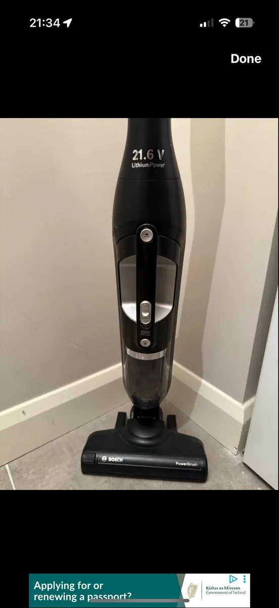 BOSCH Serie 4 Flexxo ProHome BBH3280GB - Image 2