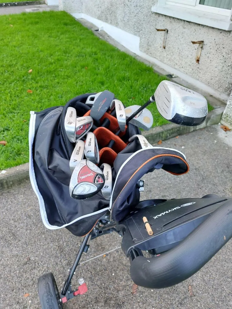 Golf set with trolley - Image 3