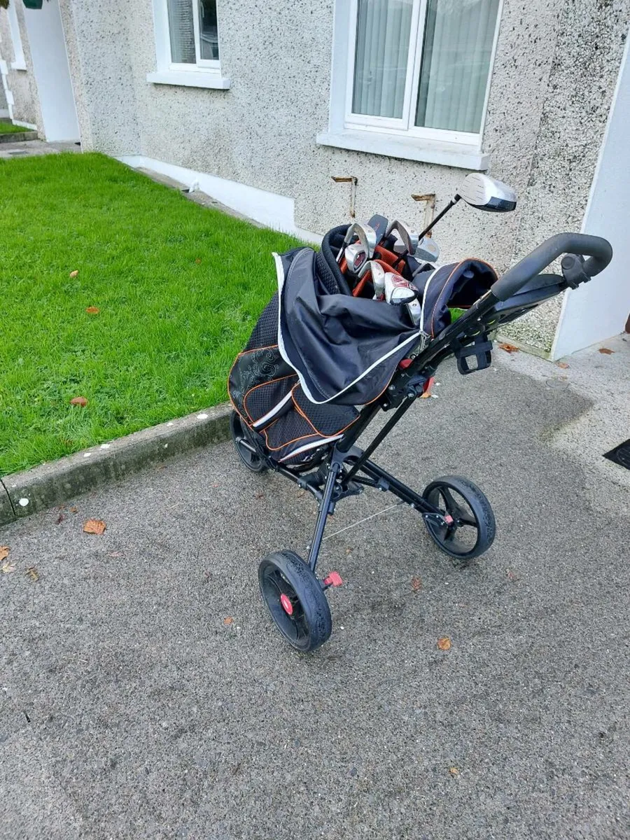 Golf set with trolley - Image 4