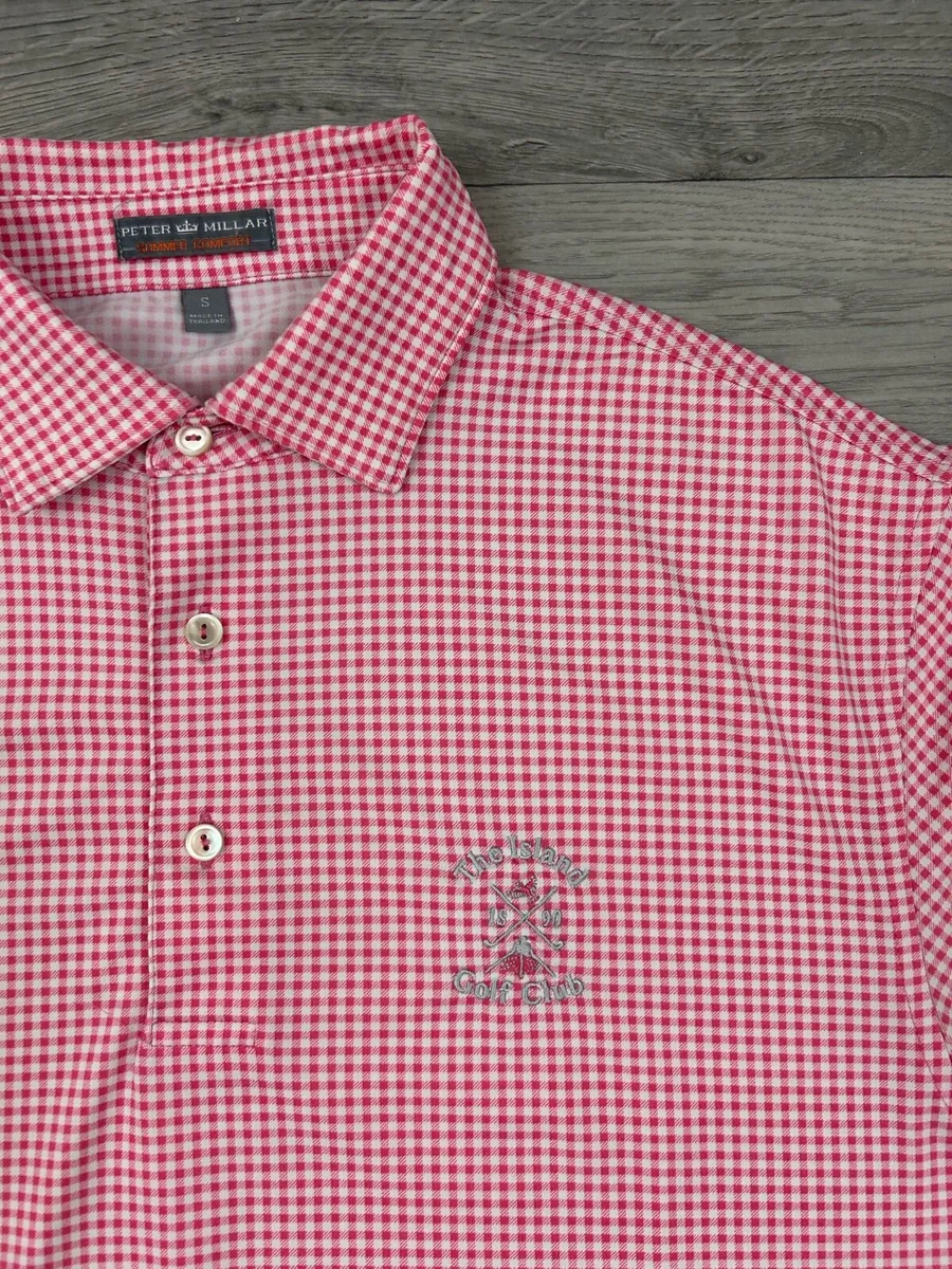 Peter Millar The Island Golf Club Polo Shirt M - Image 3