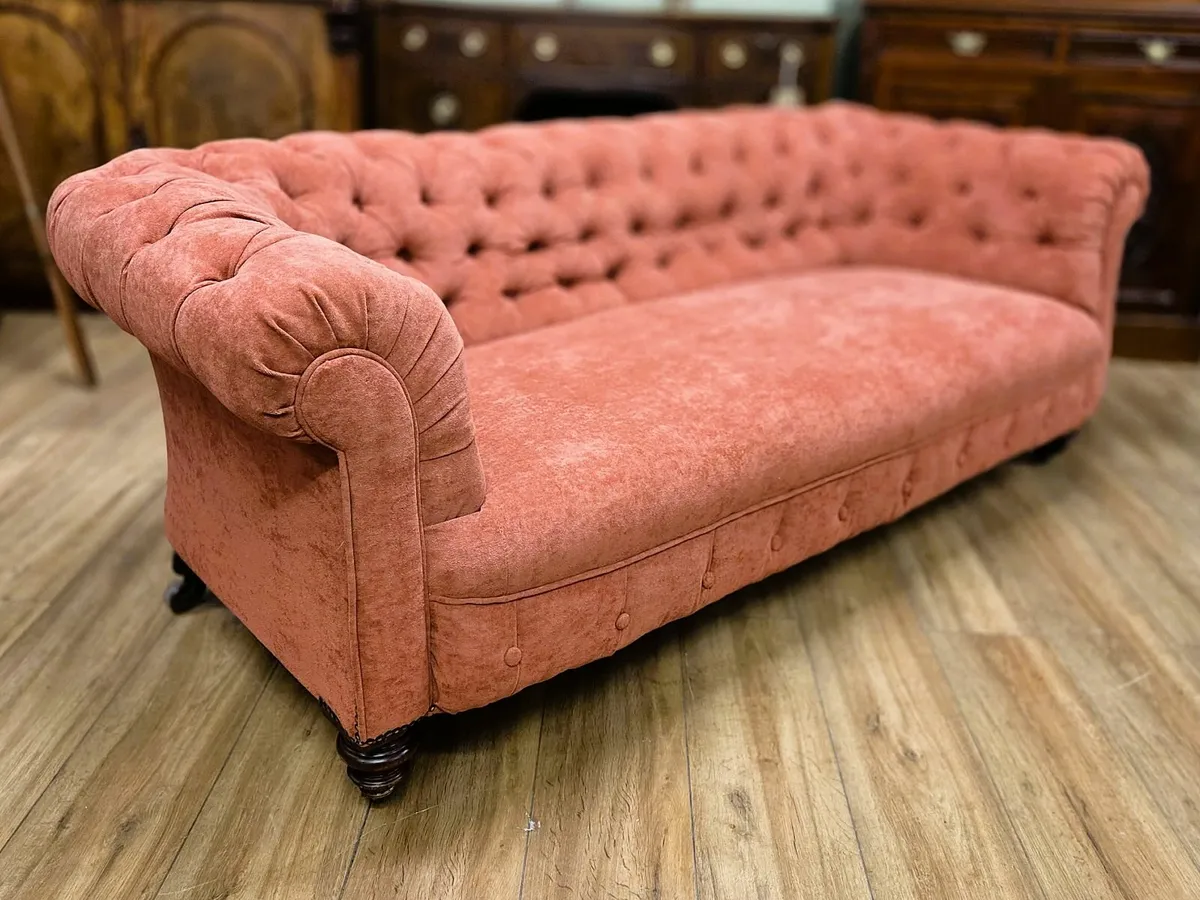 Victorian Chesterfield Sofa- Circa 1890 - Image 2