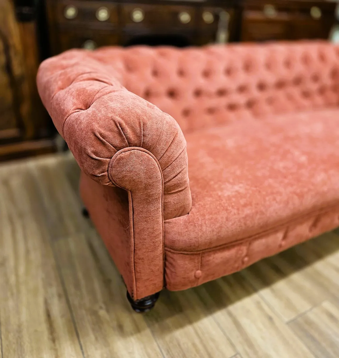 Victorian Chesterfield Sofa- Circa 1890 - Image 4