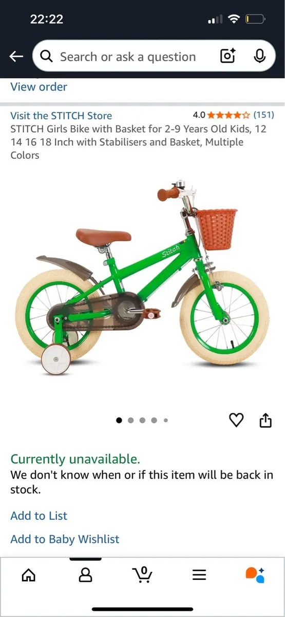 14’’ STITCH Bike - Image 3