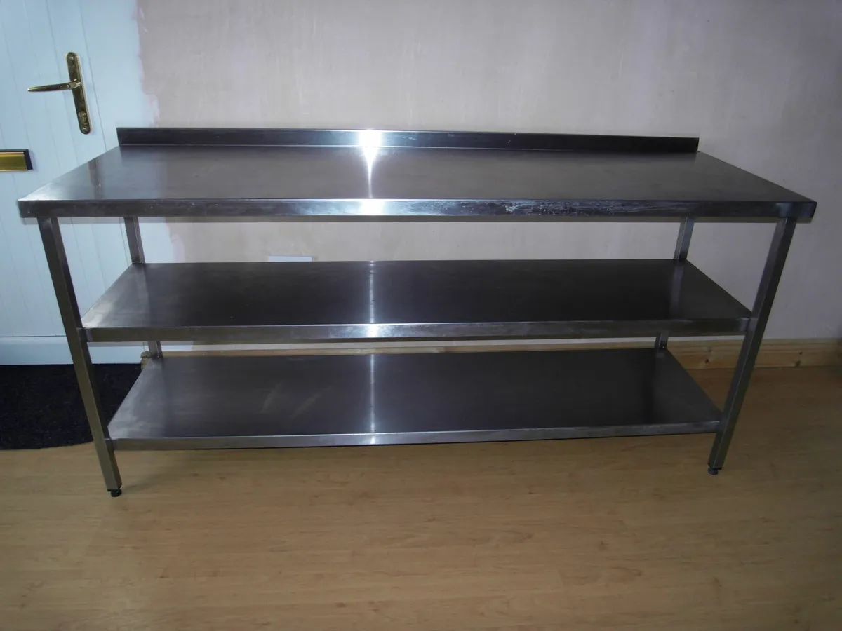 STAINLESS STEEL TABLES - Image 1