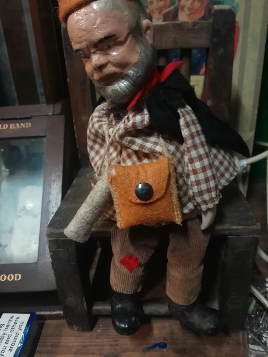 Vintage  clock work  swag man doll - Image 2