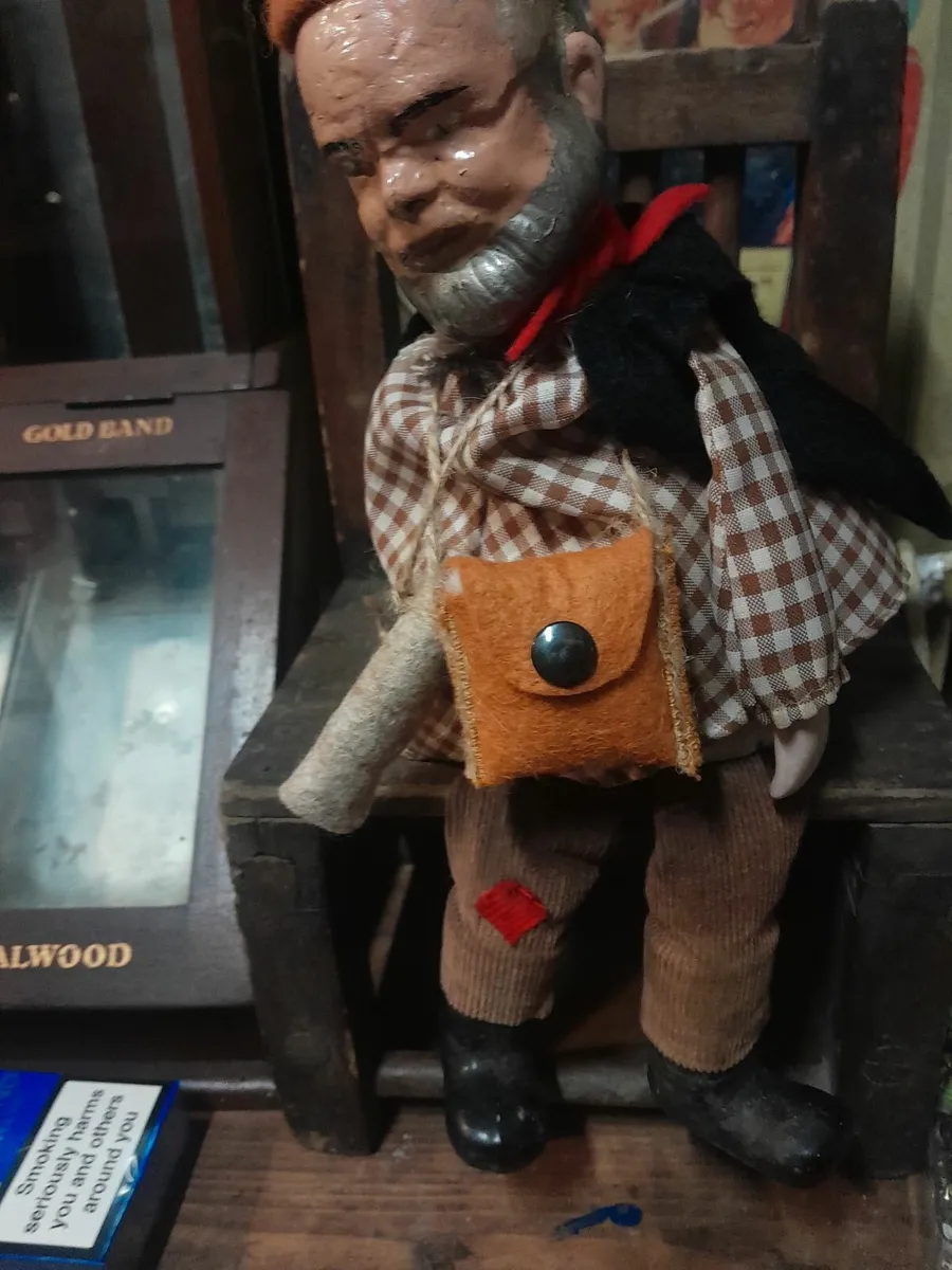 Vintage  clock work  swag man doll - Image 3