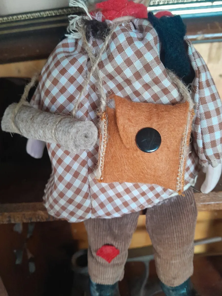 Vintage  clock work  swag man doll - Image 4