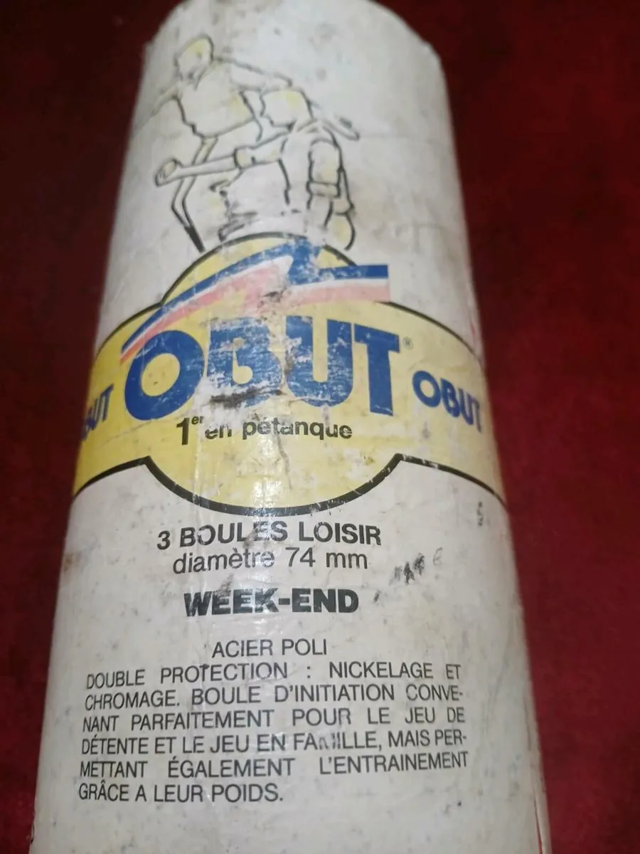 Vintage Jeu De 3 Boules Loisir - Image 2