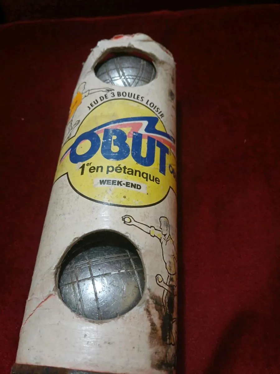 Vintage Jeu De 3 Boules Loisir - Image 3