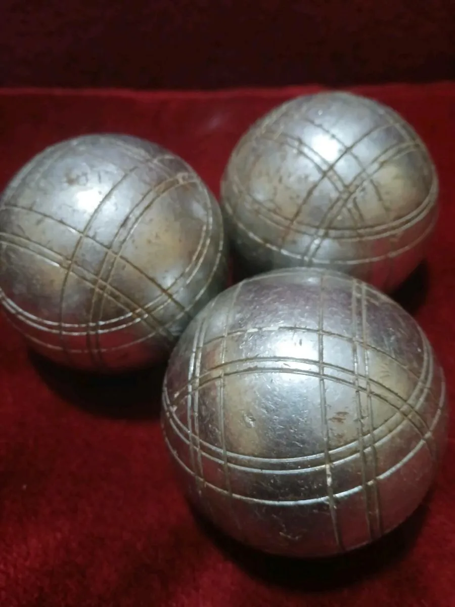 Vintage Jeu De 3 Boules Loisir - Image 1
