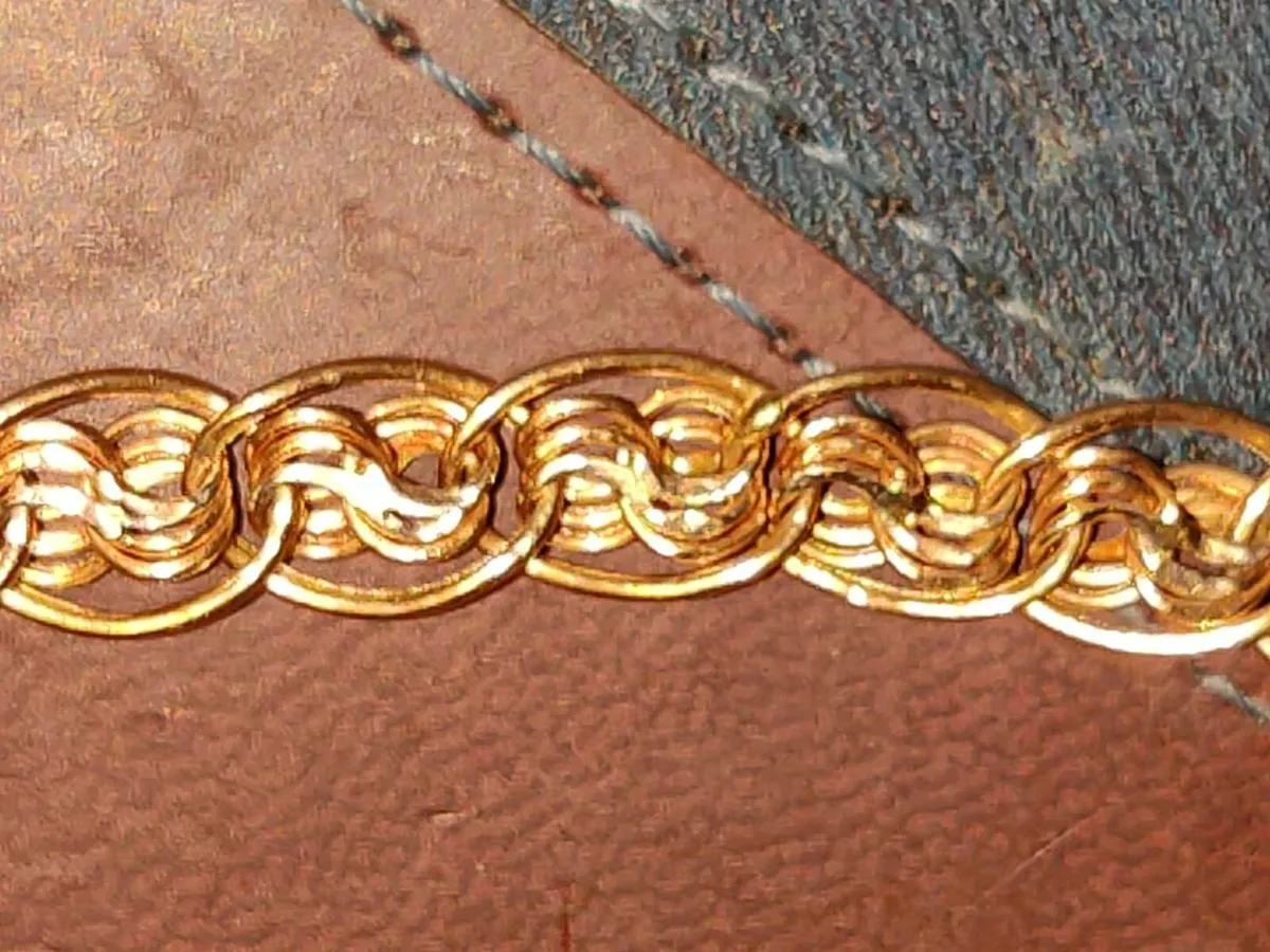 TWIRLY TWIST, 14CT Gold New 5 Gram 8"Bracelet ! - Image 3