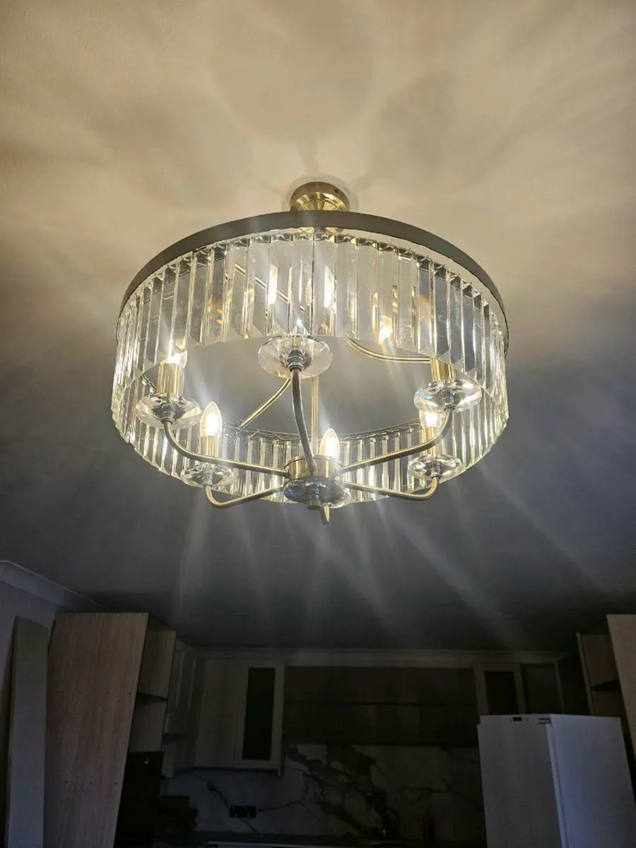 Beautiful new Crystal lights Beautiful feature lig