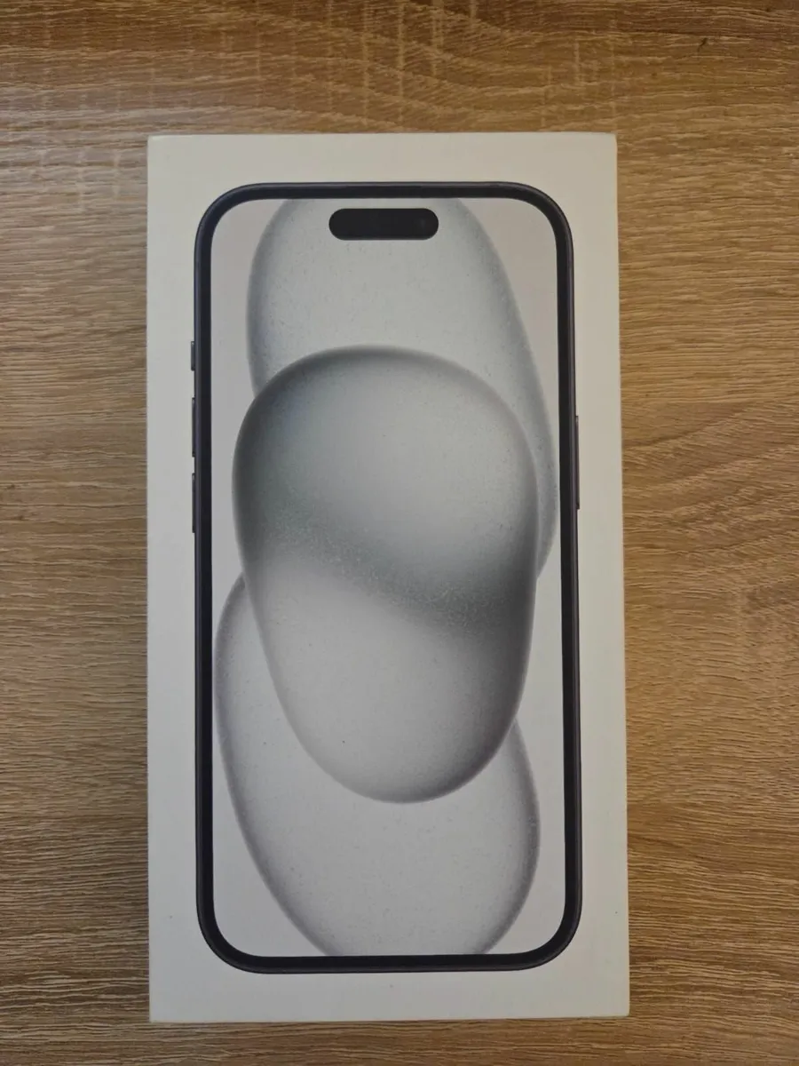 iPhone 15 black 128 GB new condition - Image 1