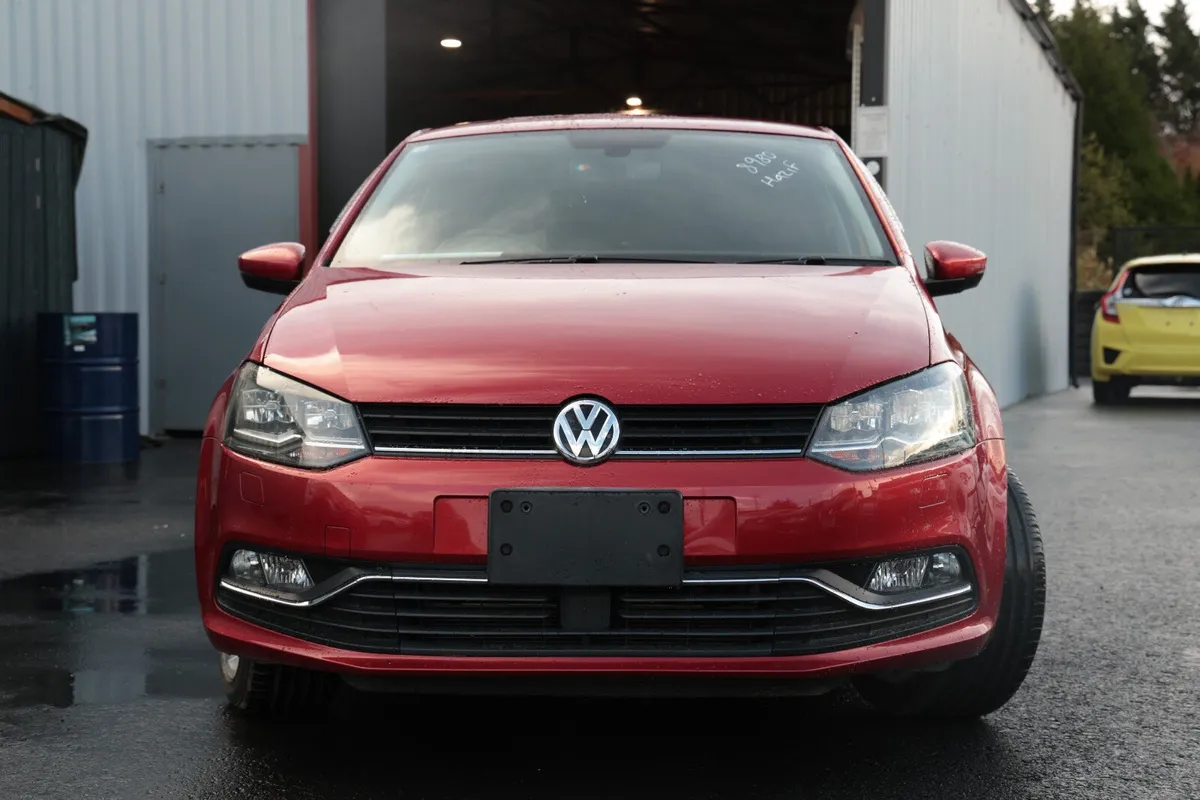 VOLKSWAGON POLO 2016 METALIC RED - Image 1