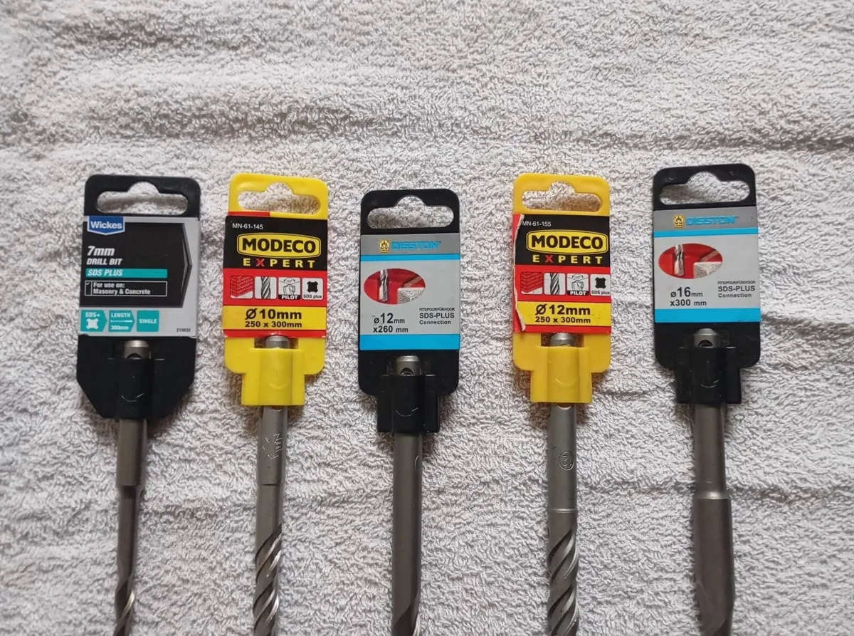 Bundle of 10 SDS Masonry Drill Bits - Image 3