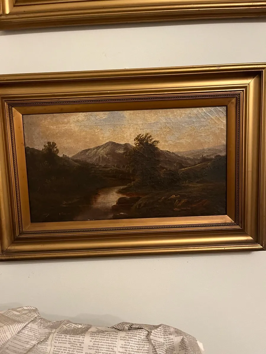 Pair of framed oil paintings - Image 2