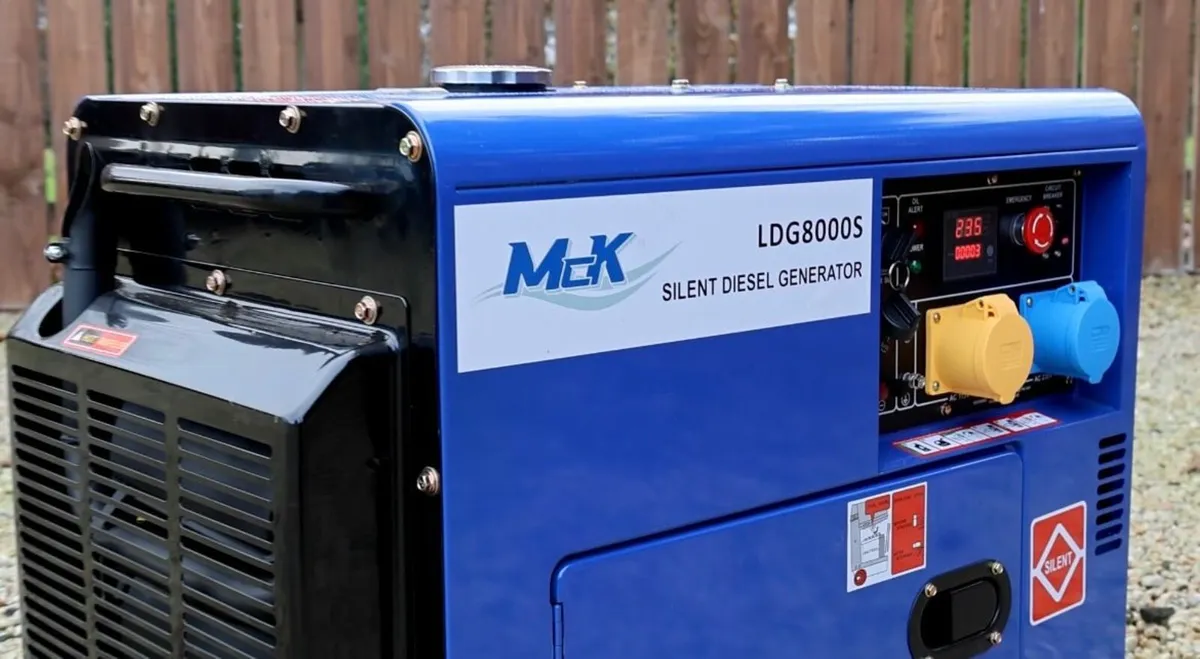 MCK 8KVA SILENT Diesel Long Run - Image 3
