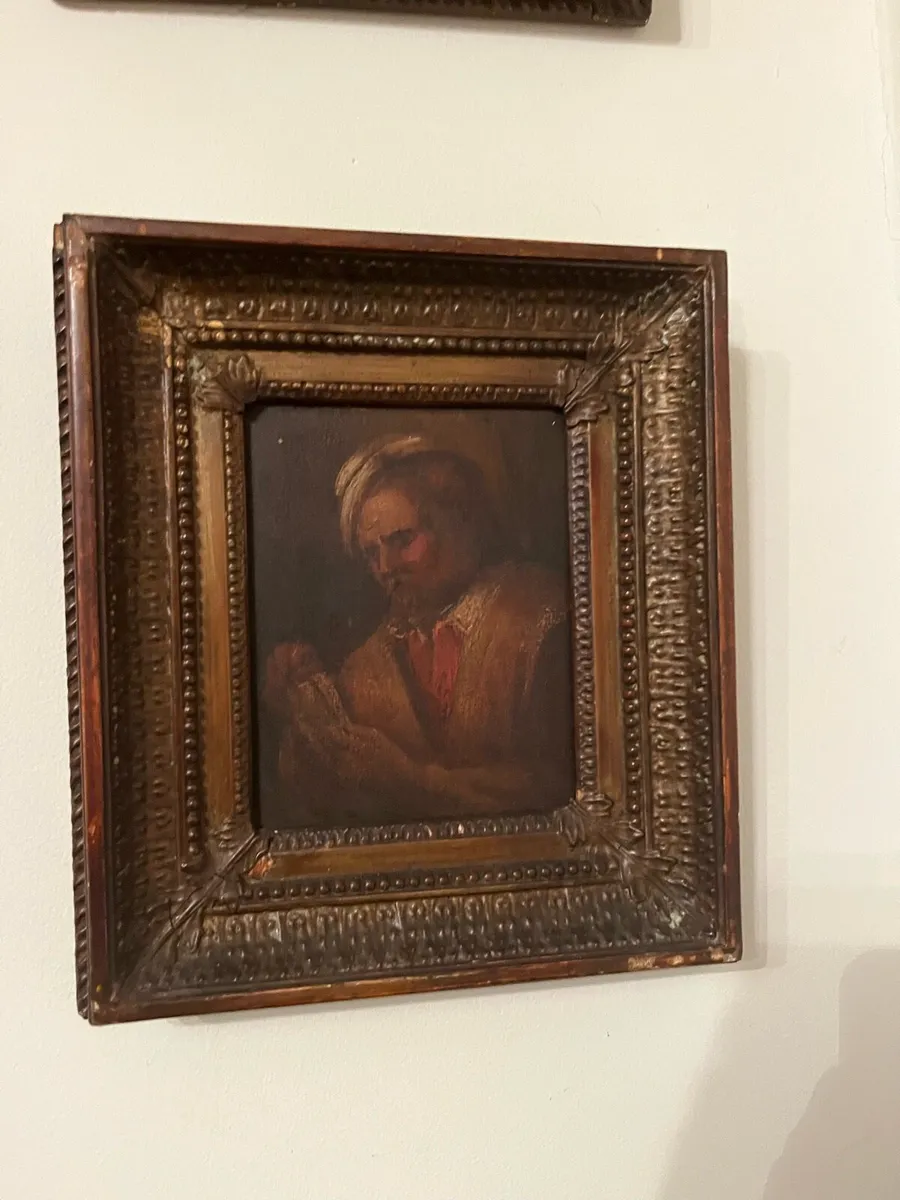 Pair of framed oil paintings - Image 2