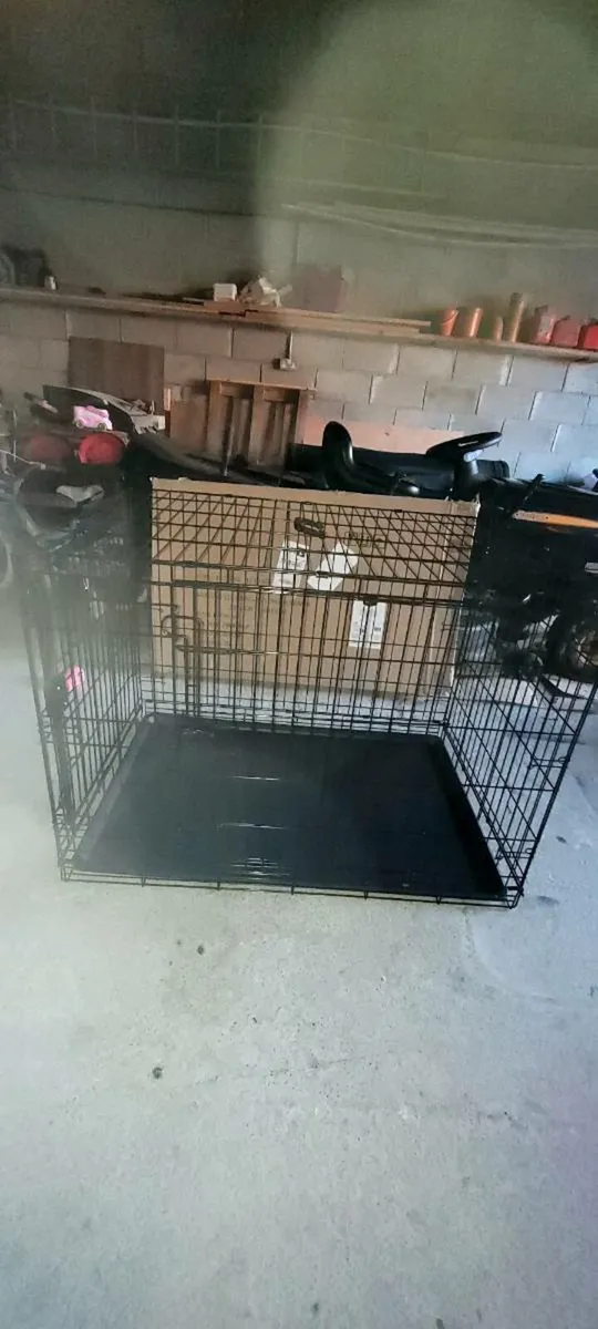 Dog crate and GPS dog fence - Image 2