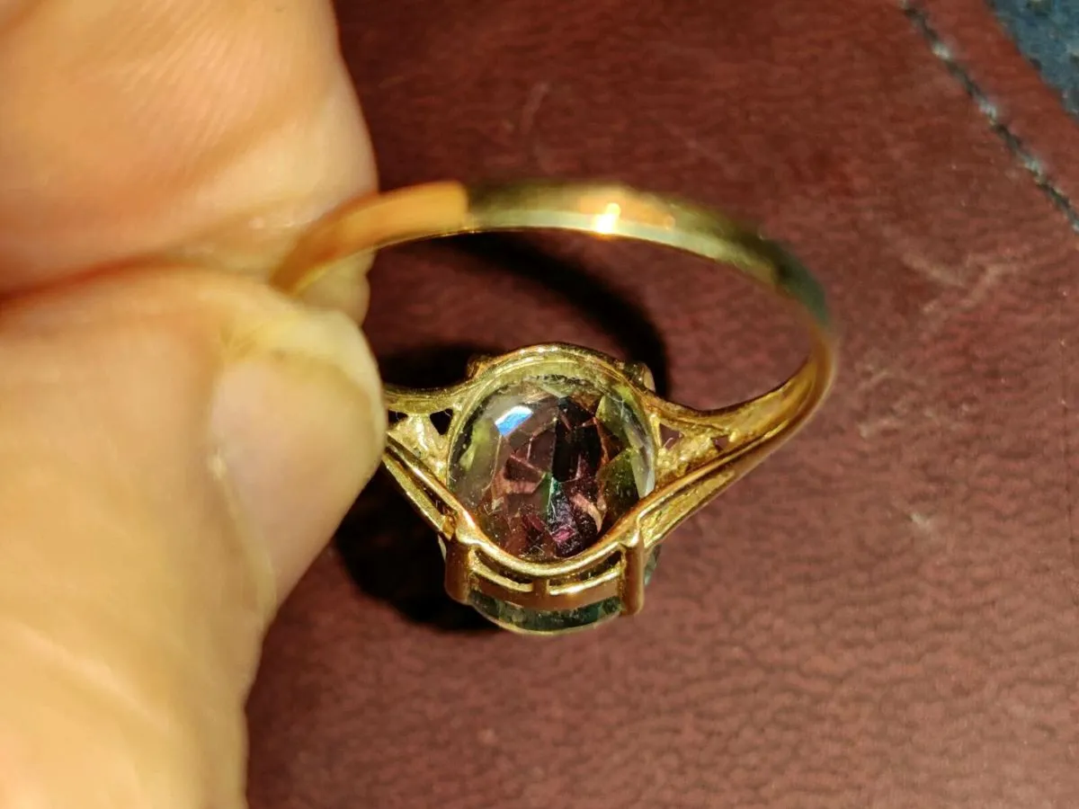 RARE, MYSTIC & DIAMOND, 9CT Gold New Dress Ring ! - Image 4
