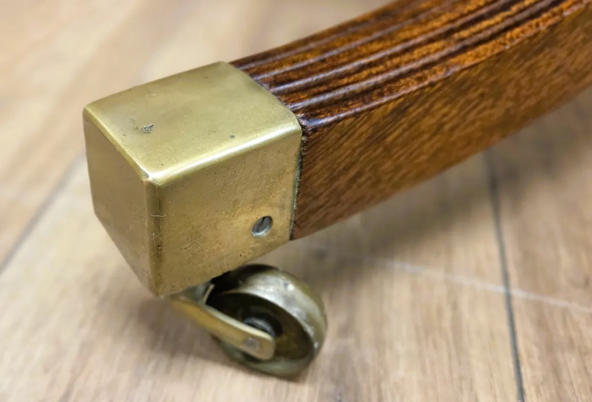 Large Vintage Oval Dining Table - Image 3