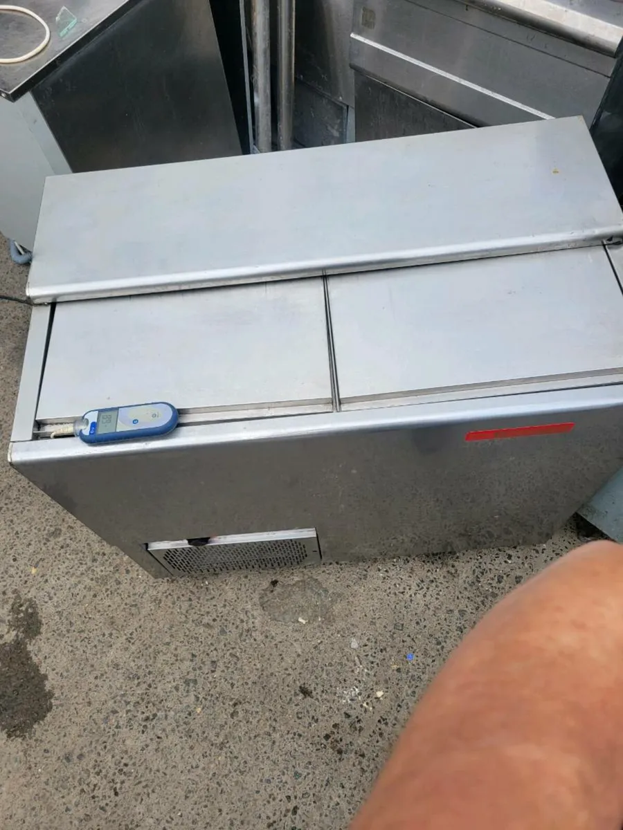 Fridge/Freezer Sliding Top Stainless Steel - Image 4