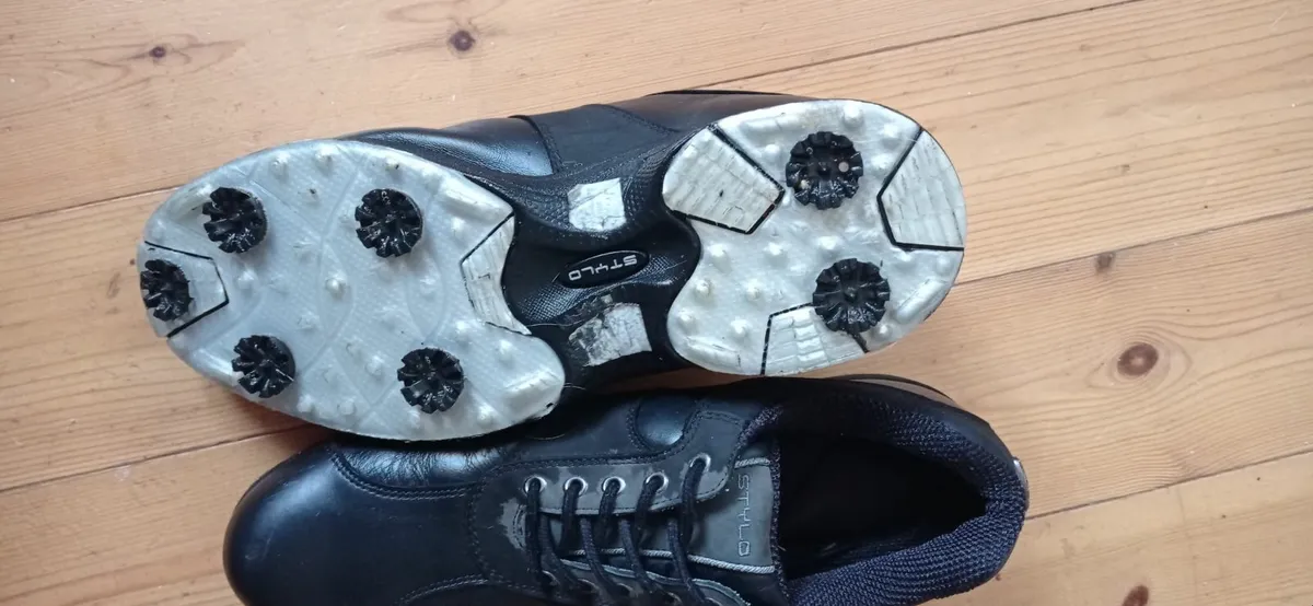 Stylo leather golf shoes Sze 10/44.5 NEW - Image 3