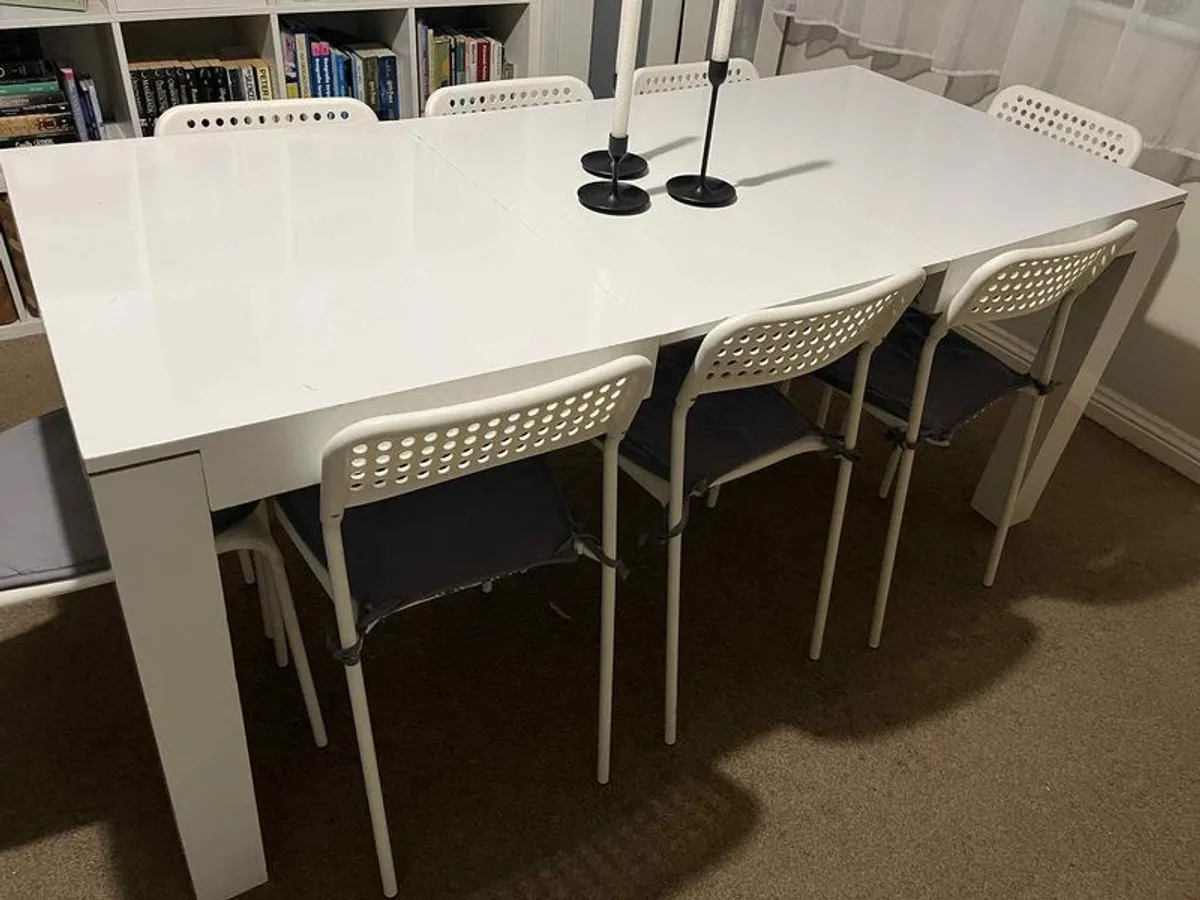 Extendable dining table - Image 3