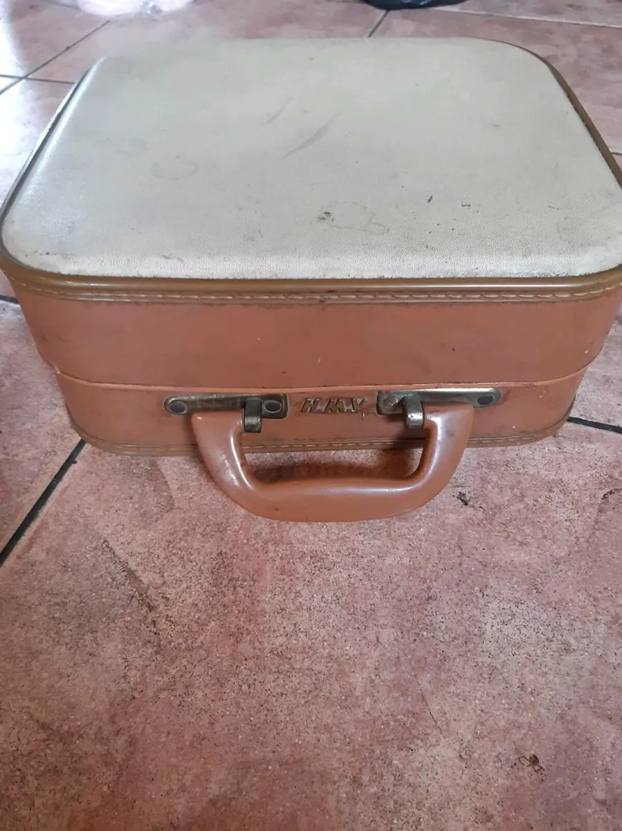 HMV portable record player - Image 1