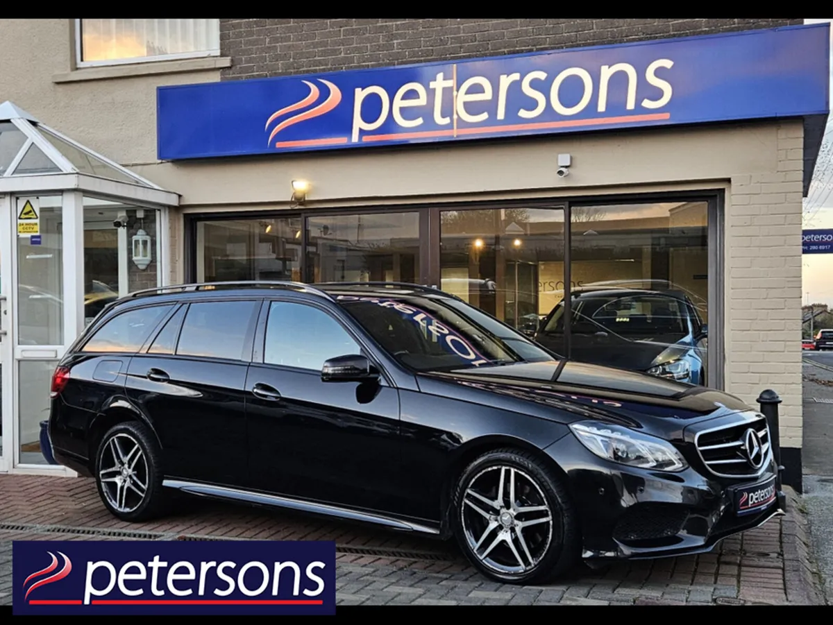 Mercedes-Benz E-Class E220 AMG NIGHT EDITION 5DR A - Image 1