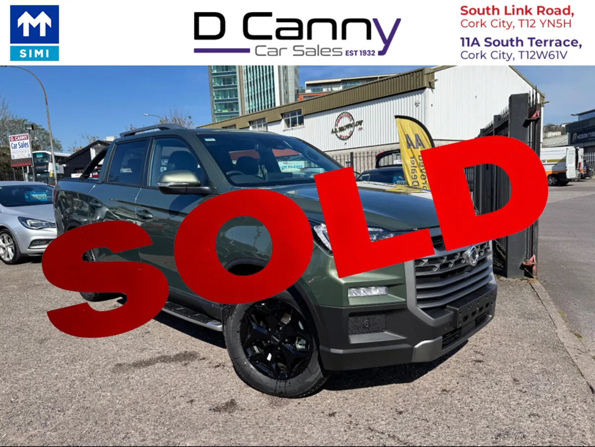 KGM Musso 2.2 PICK UP 5 SEATER COMMERCIAL 4WD 200 - Image 1