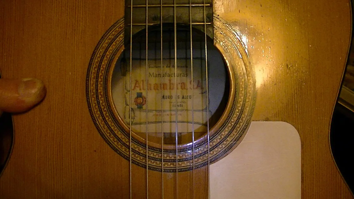 Alhambra Classical Guitar - Image 2