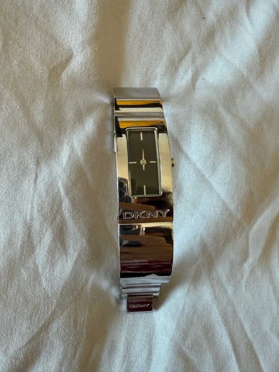 DKNY silver watch - Image 1